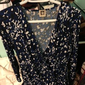 Anne Klein Wrap top
